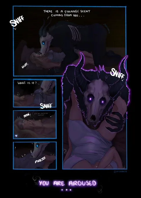 Comic - The Witch Owl - Twitter @chigusaeyes