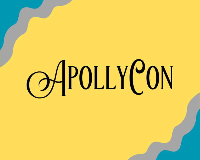 Signing author at ApollyCon